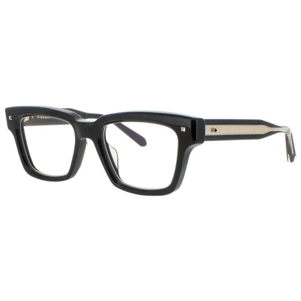 NWT VALENTINO EYEGLASSES SQUARE UNISEX BLACK EYEWEAR